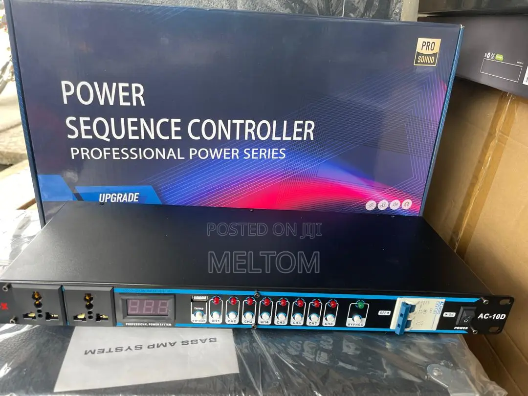 DBX 8channels Power Sequence