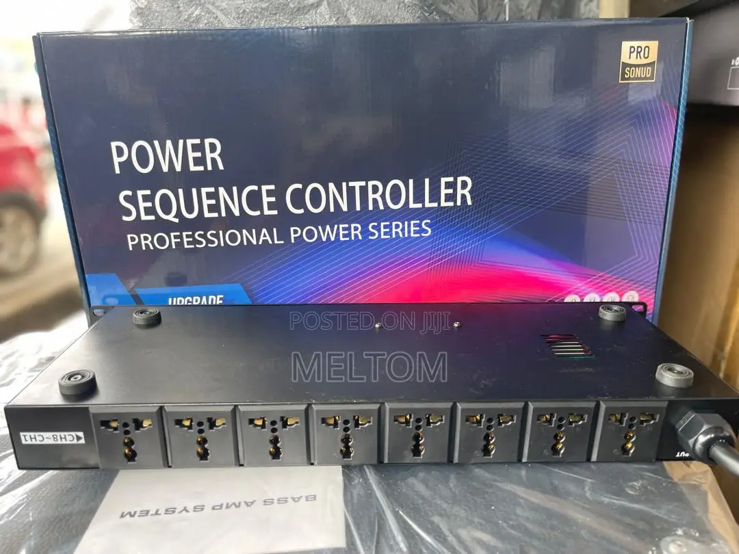 DBX 8channels Power Sequence