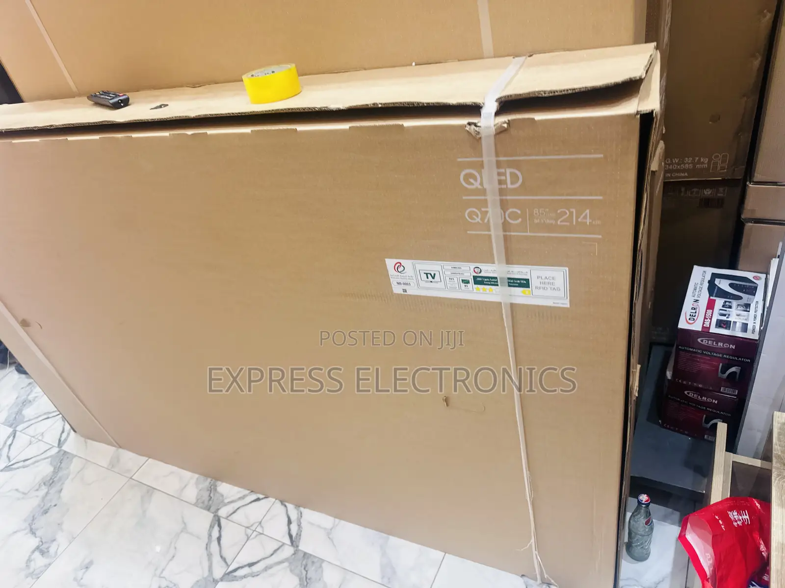 Zealous Slim Qled Smart 85”Q70c Tv Glossy Screen