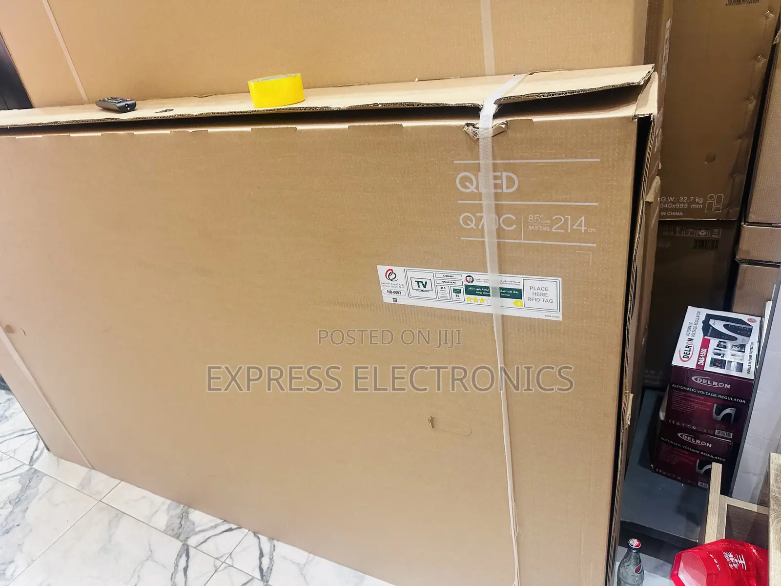Realistic Image Qled Smart Samsung 85”Q70c