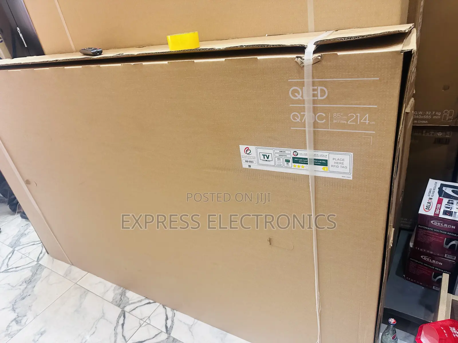 Samsung Qled Smart Shades and High Resolution 85”Q70c