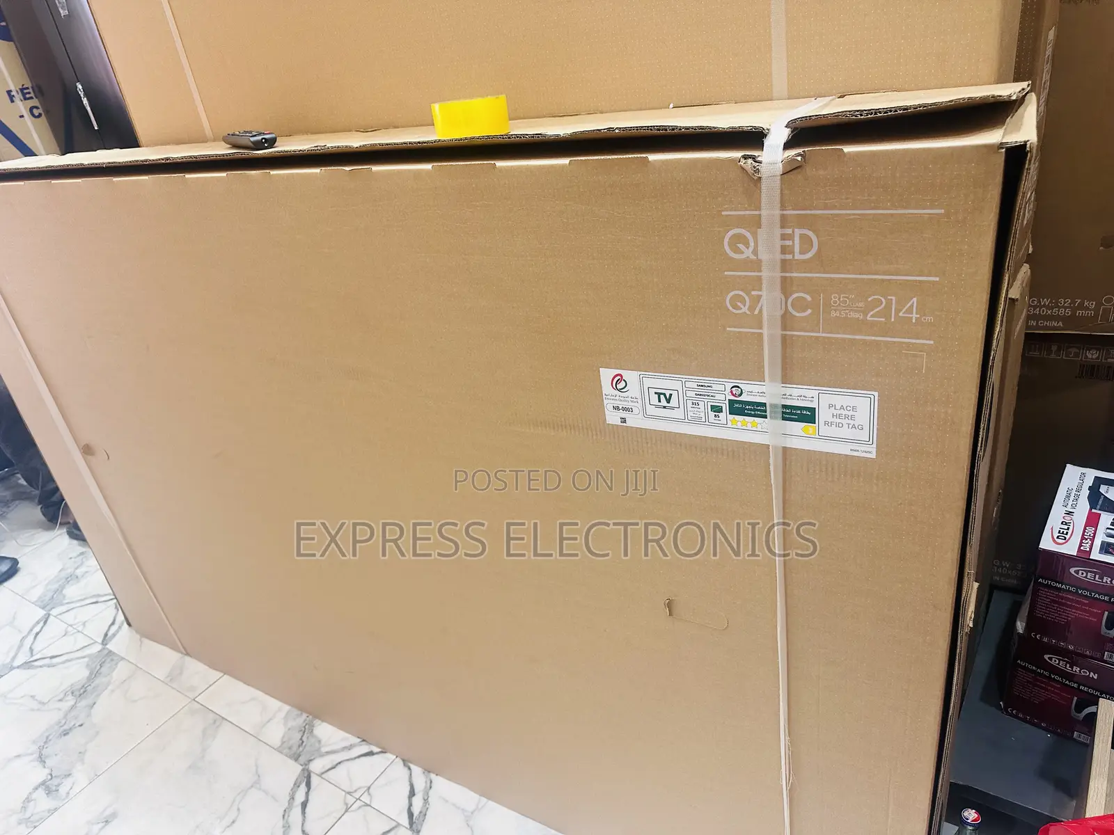 Samsung Qled Smart Shades and High Resolution 85”Q70c
