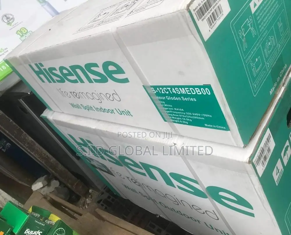 Opt Awesome Hisense 1 Ton Split AC AS-12CT 4SMETQ00