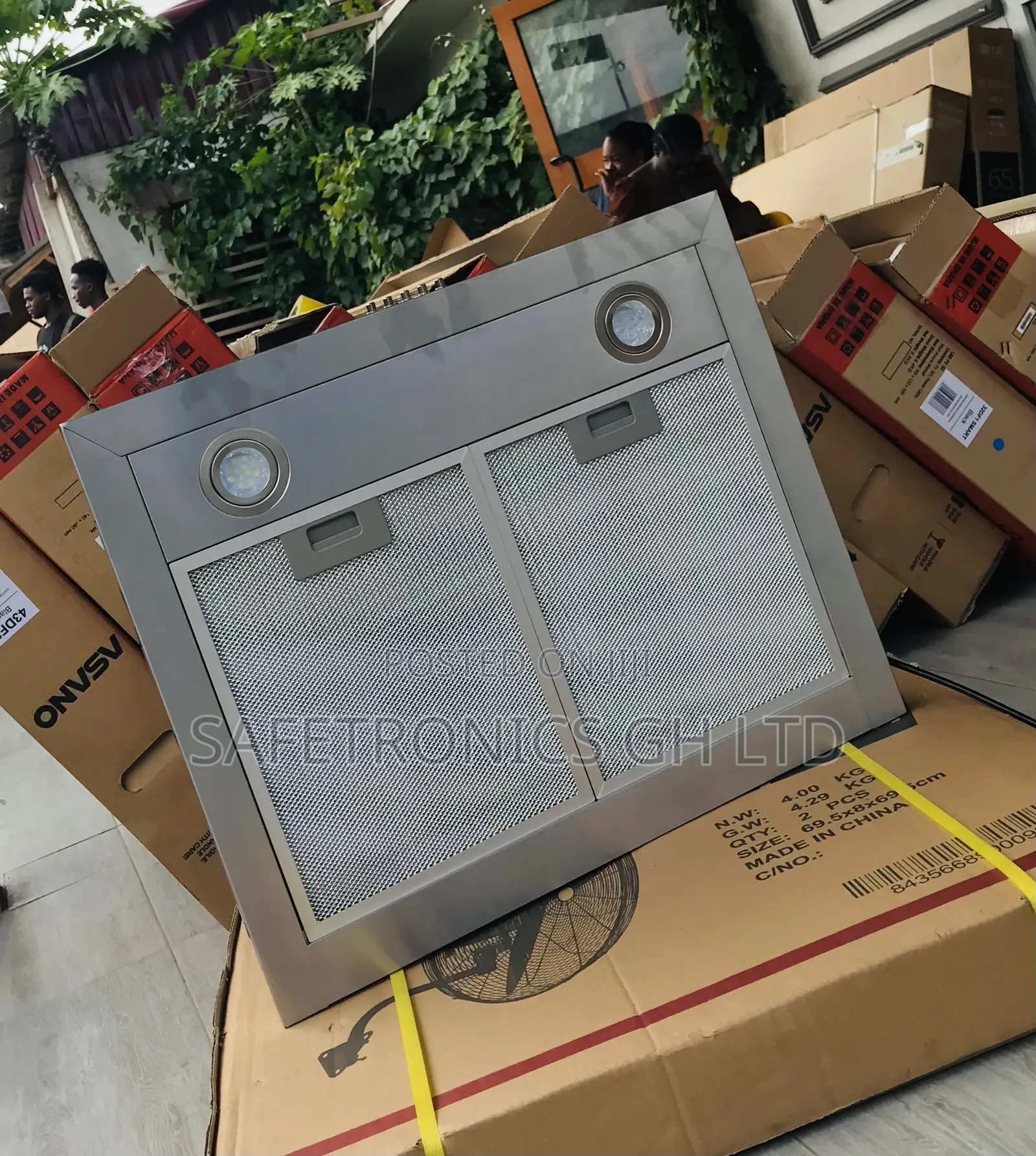 Original Midea 60M21 Electric Gray Range Hood 