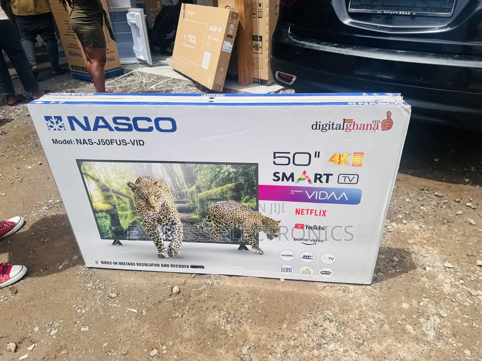 Get a New Nasco 50” Uhd Smart Television