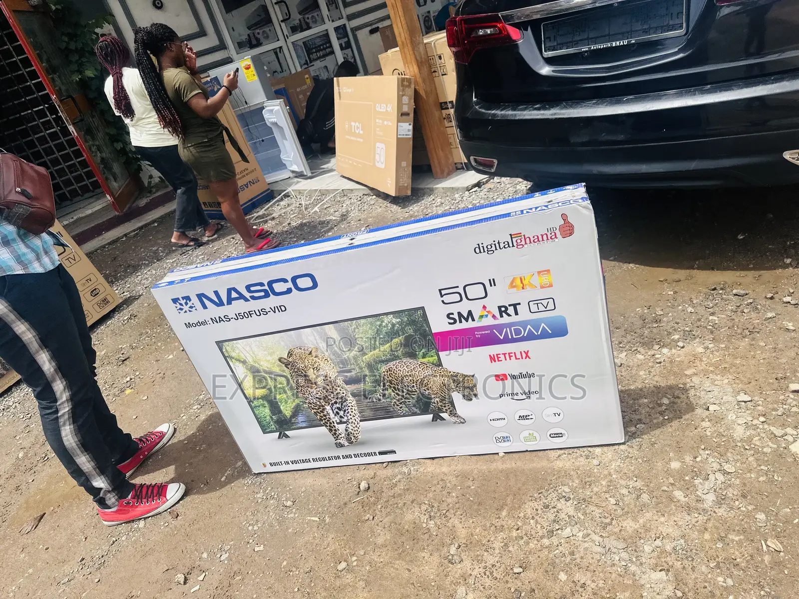 Get a New Nasco 50” Uhd Smart Television