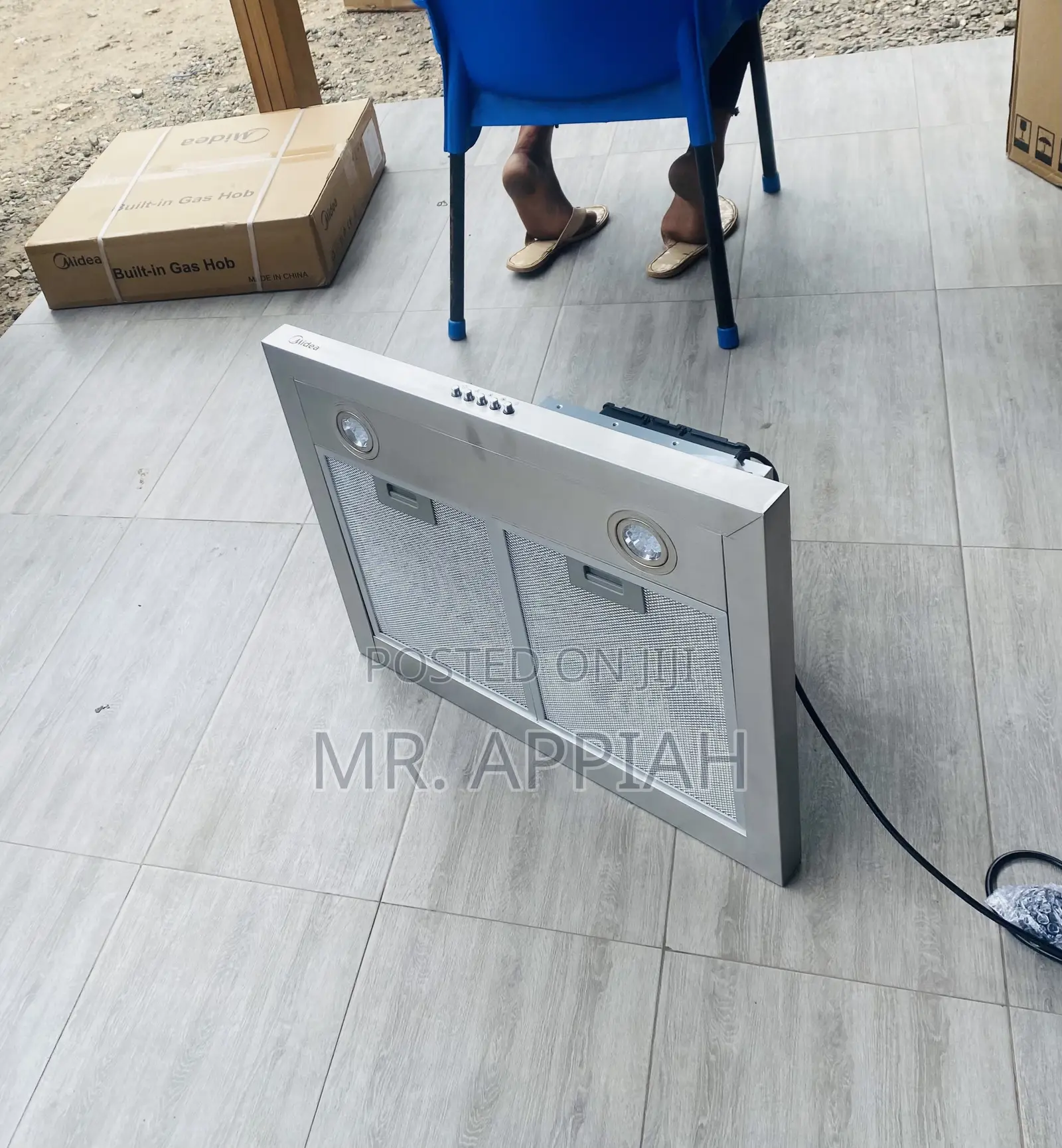 60cm Midea 60m21 Cooker Rangehood(Gray).