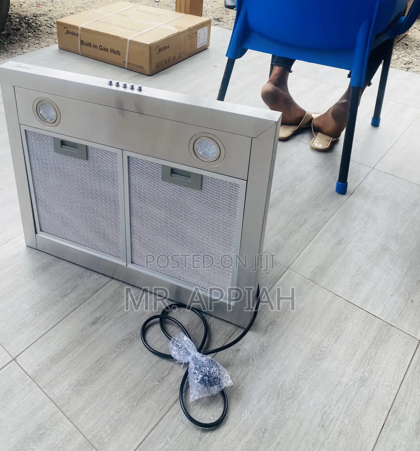 Midea 60cm Cooker Hood Stainless Steel [60M21]+ 3 Speed.