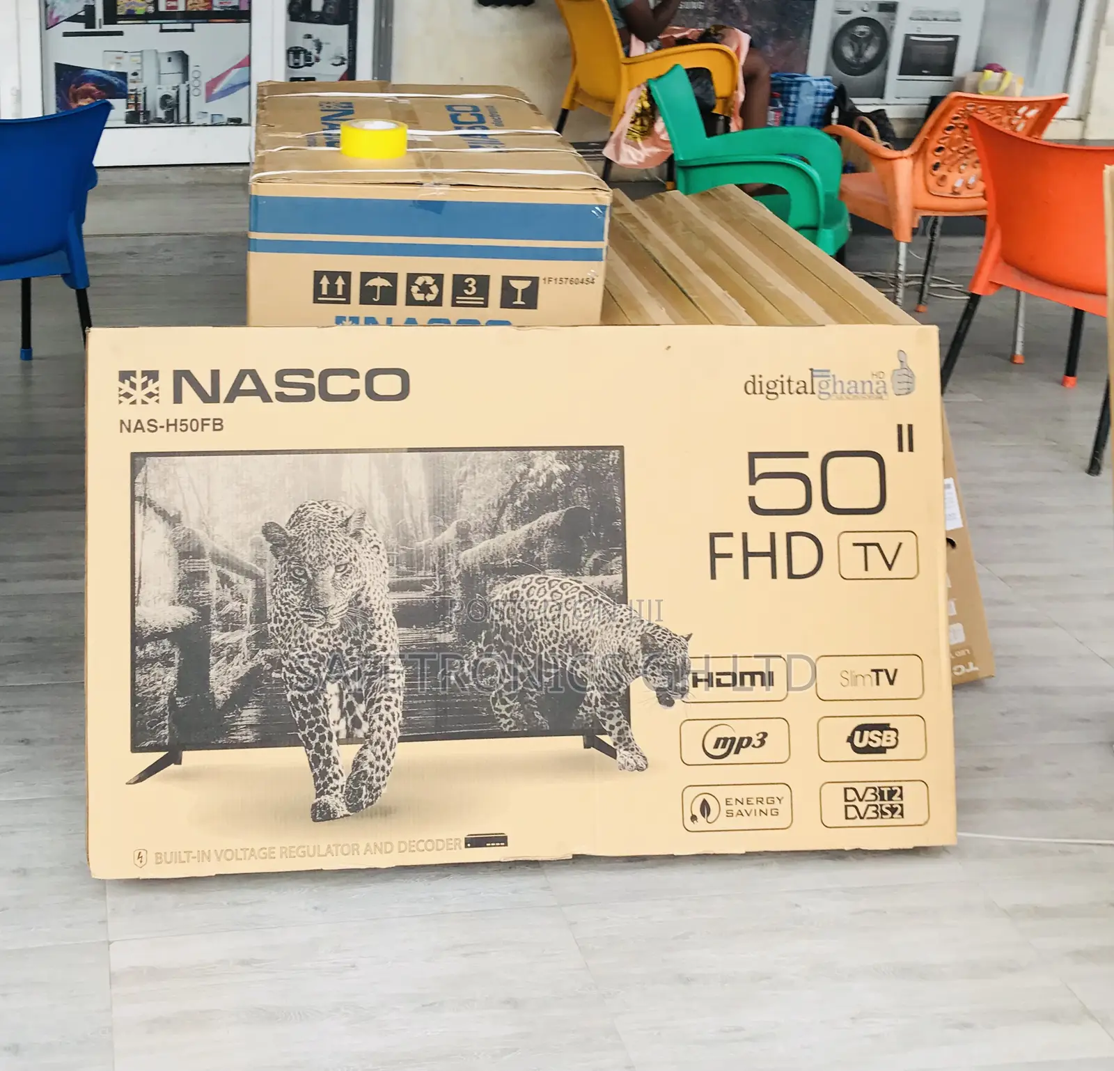 Nasco Digital Satellite 50 Inches Glossy Led Television
