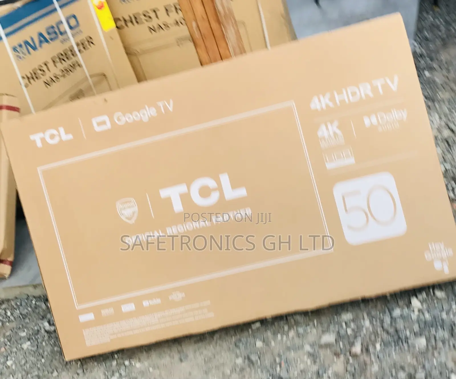 TCL 50 Inch Glossy Led UHD Smart Crystal P735 Television