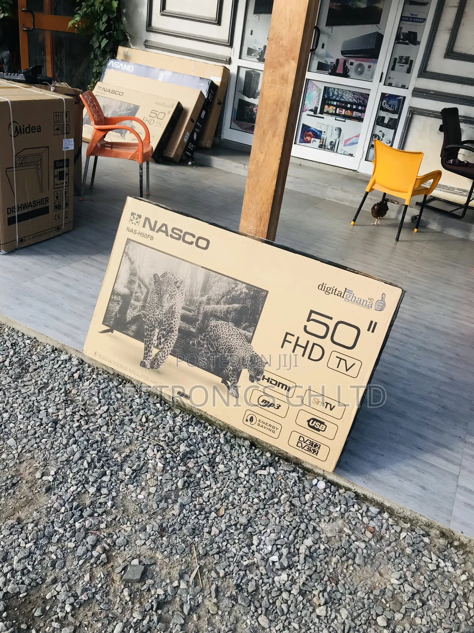 50 Inches Glossy Led Digital Satellite Nasco Full HD Tv