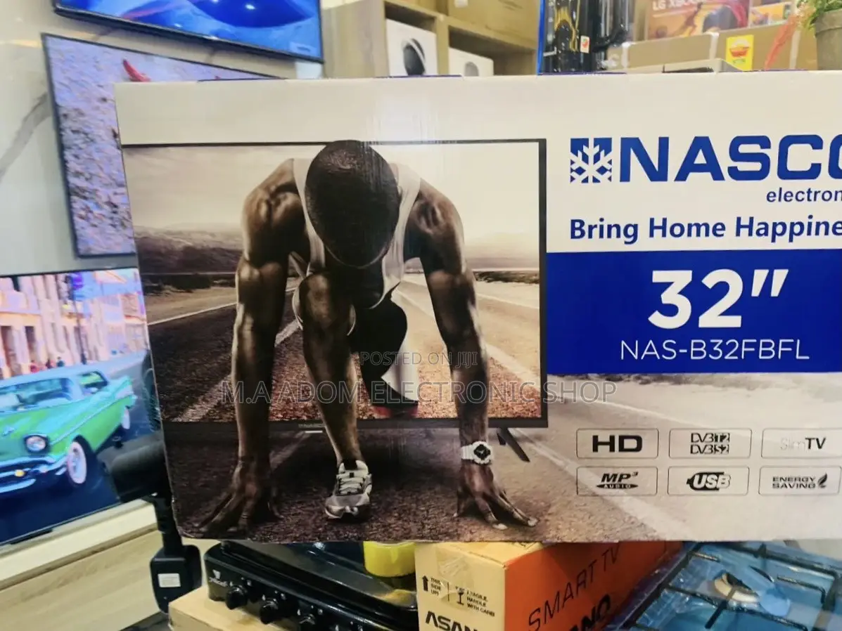 Energy Saving Nasco 32 Inch Digital Satellite Led Television