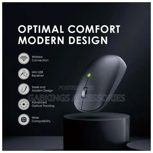 Oraimo Smart Mouse F 1200 Dpi~Wireless Mouse
