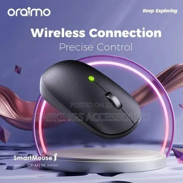 Oraimo Smart Mouse F 1200 Dpi~Wireless Mouse