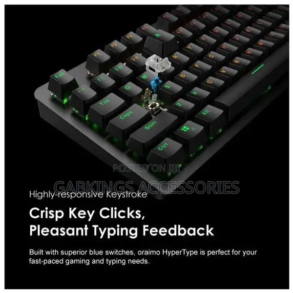 Oraimo Hyper Type Wired Mechanical Keyboard