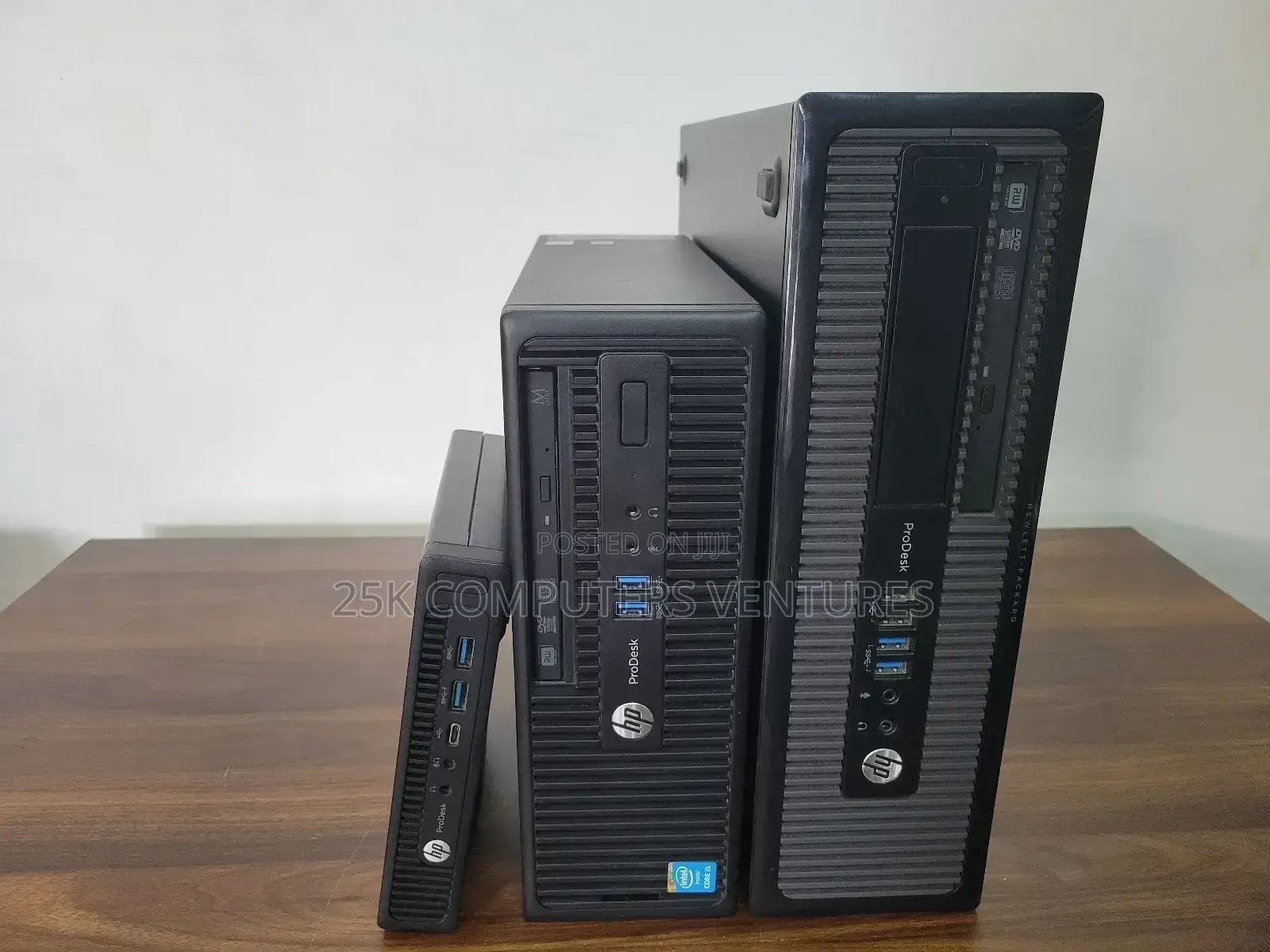 New Desktop Computer HP ProDesk 400 8GB Intel Core i5 HDD 500GB