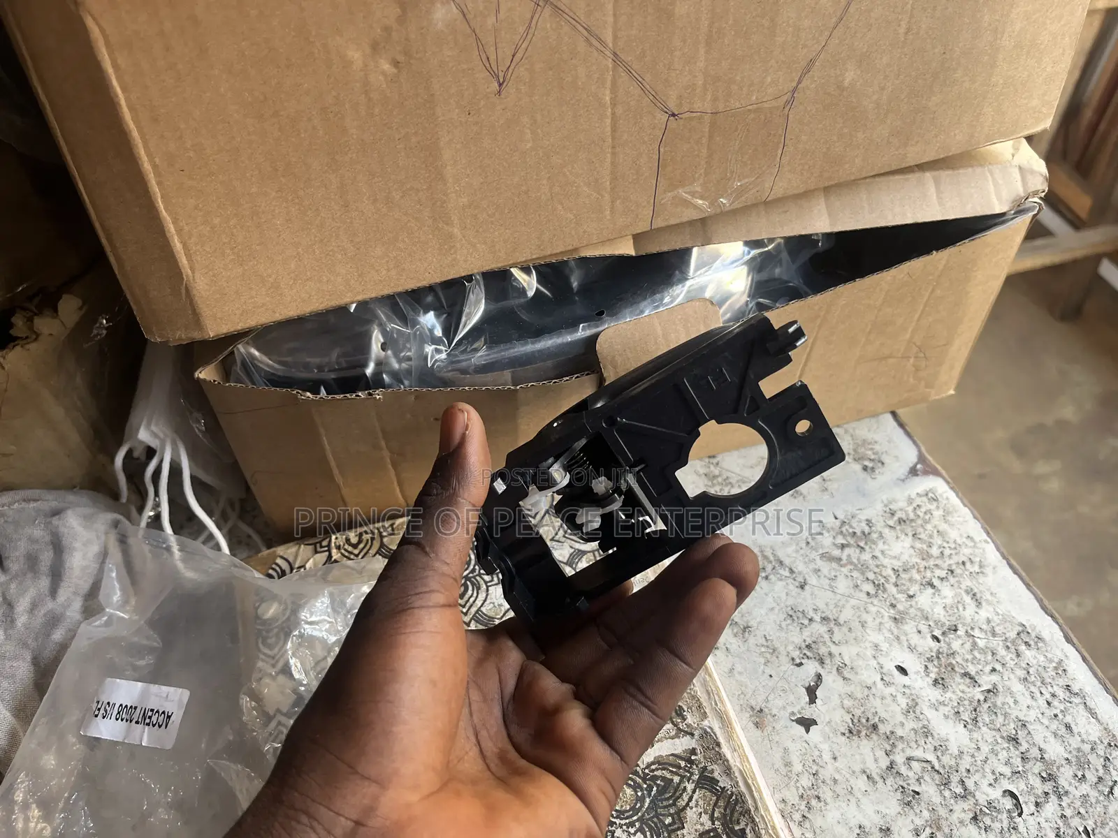 Hyundai Accent 2008 2009 2010 Inside Door Handles