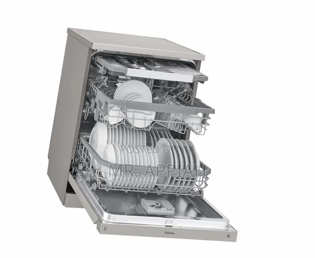 LG DFB425FP Steam Dishwasher, 14 Place Settings Dishwasher