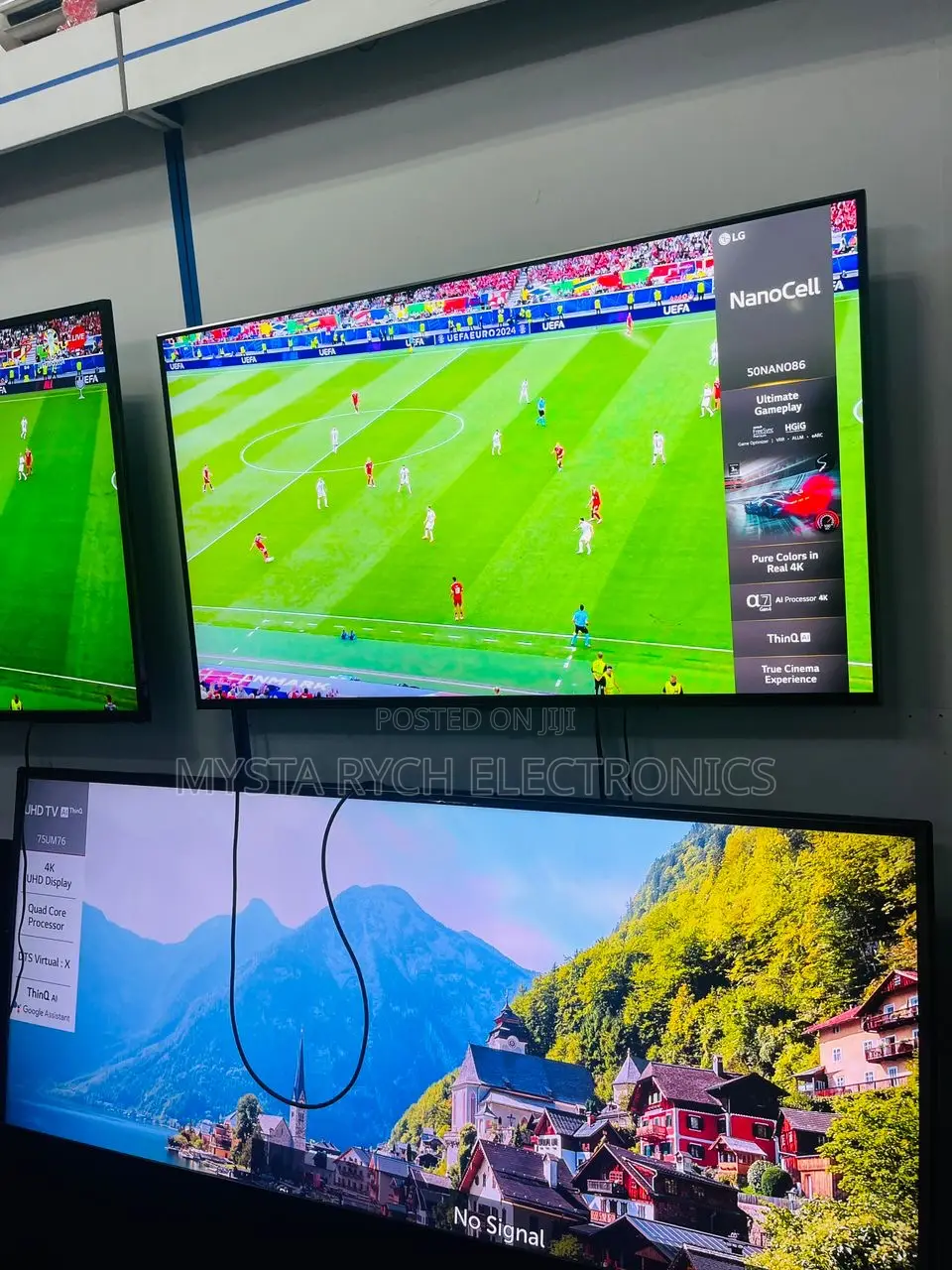 UK Used 55” LG Smart Satellite Uhd Tv—55nano86