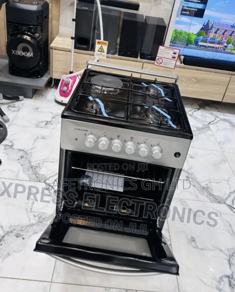 Oven Within Grill 50x50cm Volcano 3 Gas 1 Electric