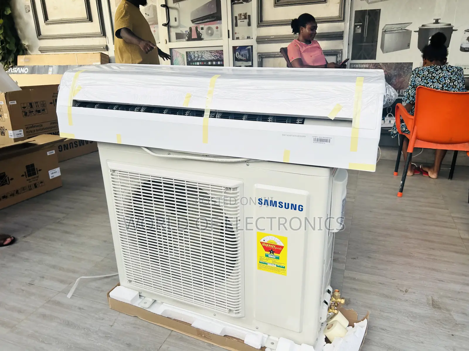 Sleek Design Samsung Split R410 Gas 2.5hp