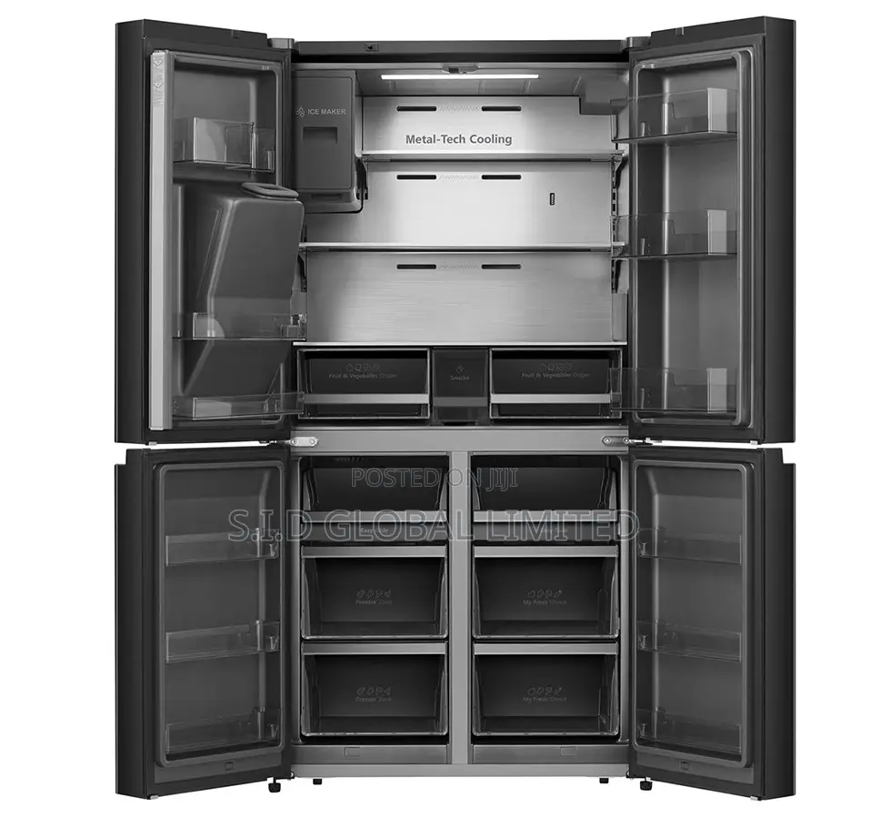 Take Home Quality TCL-FRENCH-DOOR-REFRIGERATOR-476LTRS-P521C
