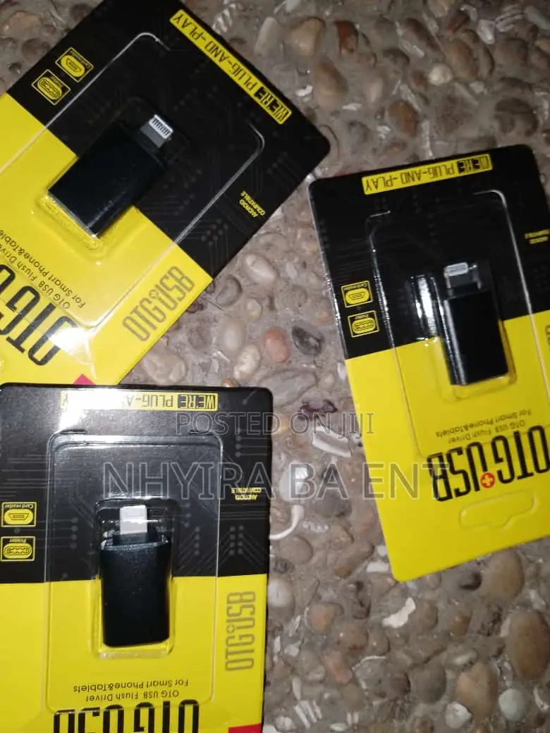 OTG Aluminium USB, Type C and iPhone Available
