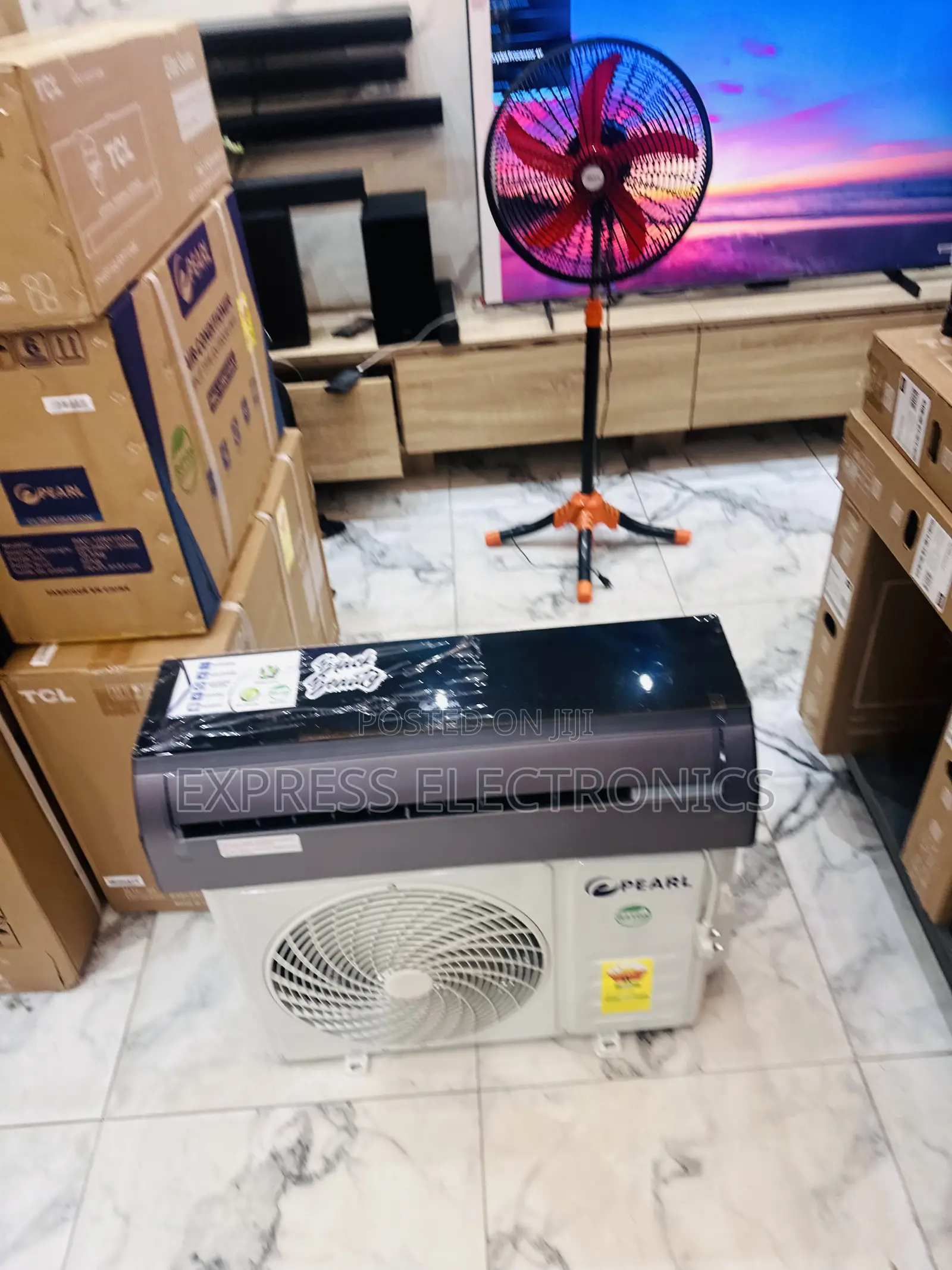 Black Shop Pearl Air Conditioner 2.5hp Split R410 Gas