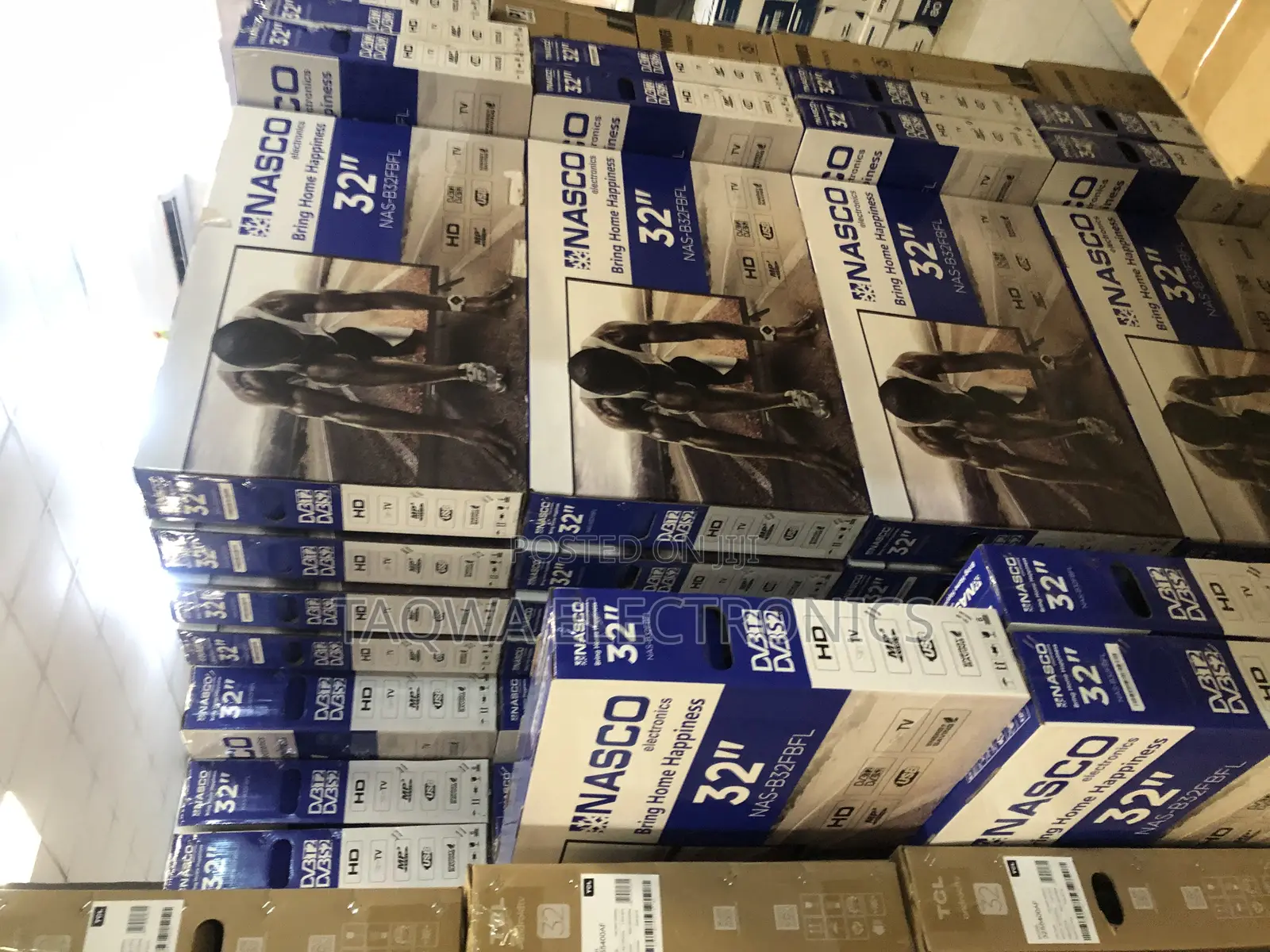New Stock 32 Inches Tv Nasco Brand