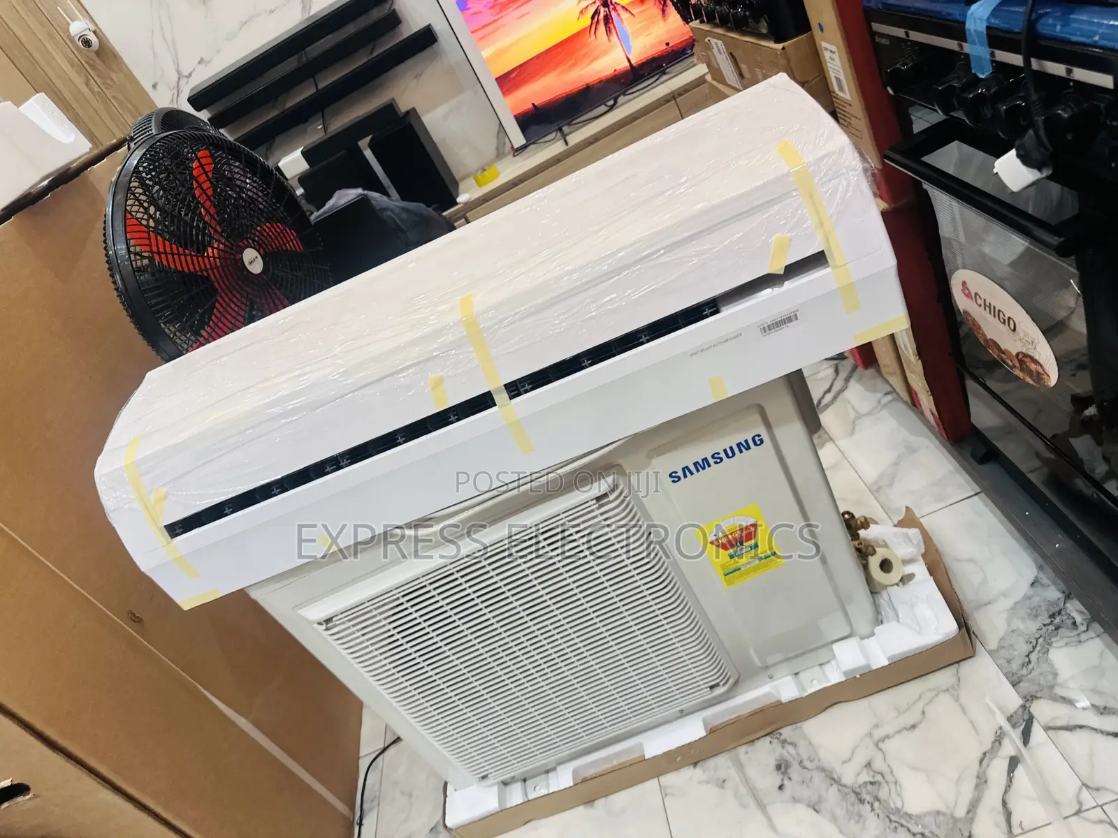 Low Noise Airflow Split R410 Gas Samsung 2.5hp