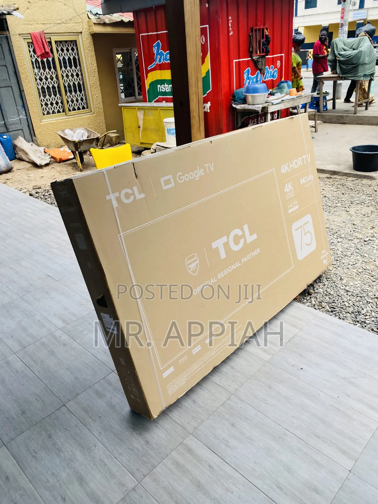 Tv TCL 75p635 75 Inch Uhd Smart Android(Black).