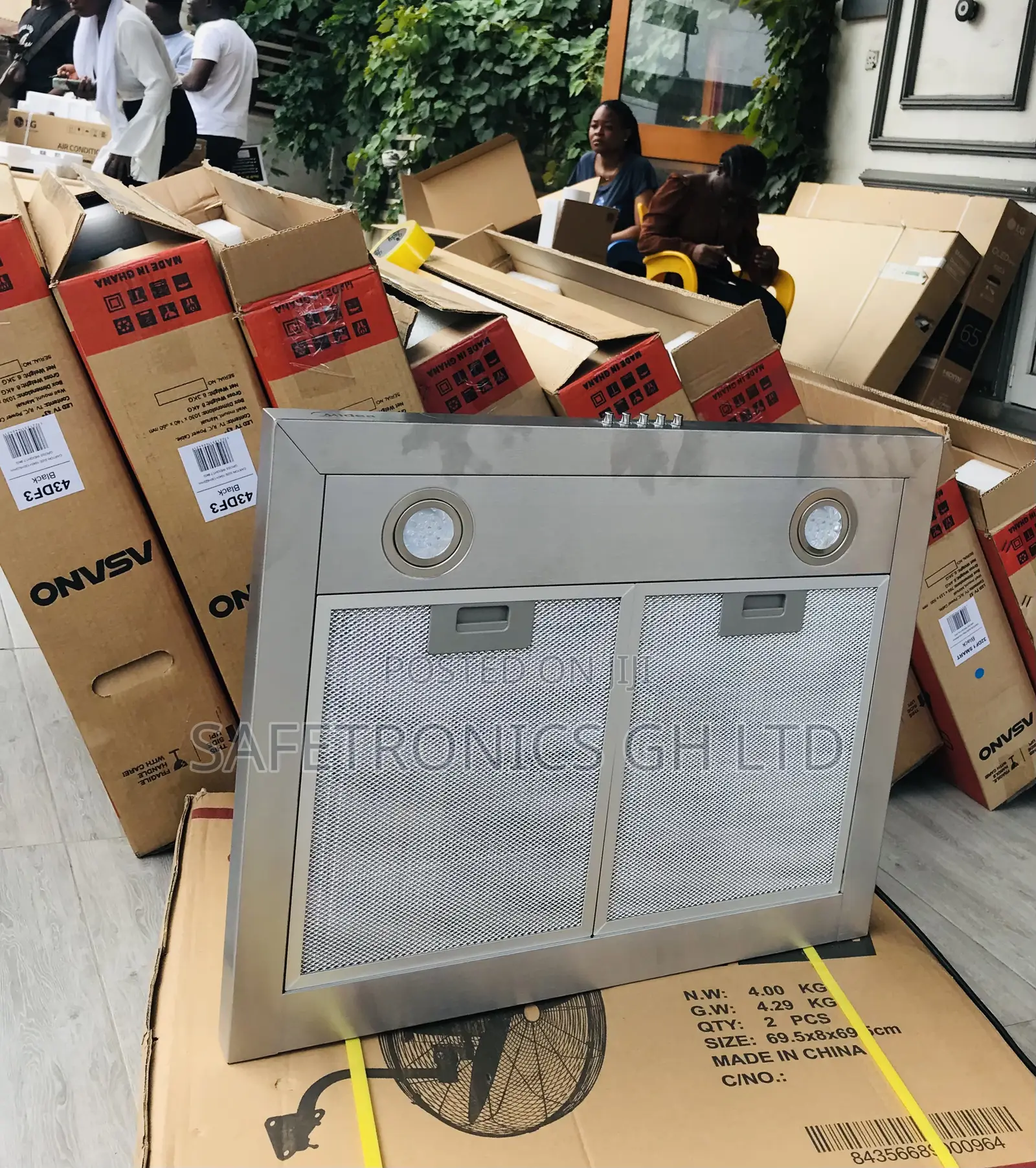 Essential Midea 60M21 Range Hood T-Shape 