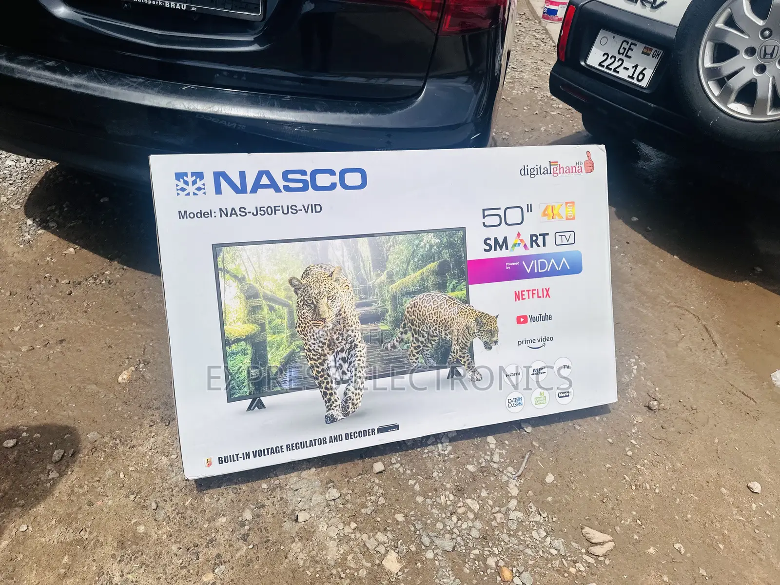 Smart Hub Android Nasco 50” Uhd Smart Television