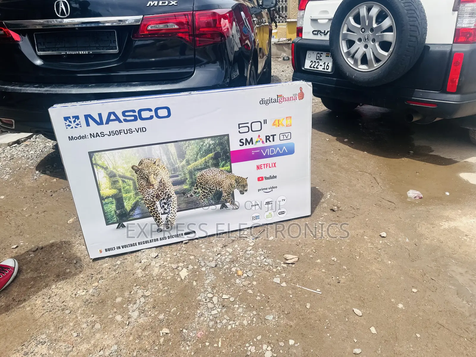 Call for Nasco 50” Uhd Smart Glossy Slim Sleek