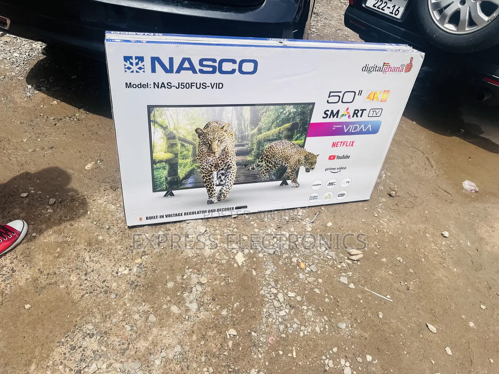 Call for Nasco 50” Uhd Smart Glossy Slim Sleek