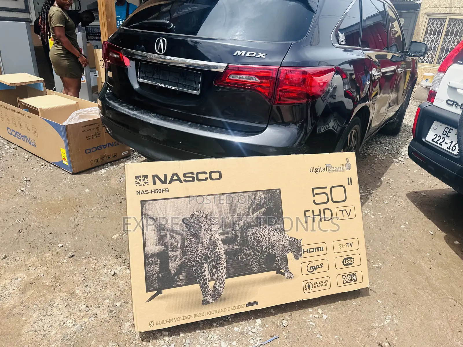 High Quality Display Satellite 50”Nasco Television