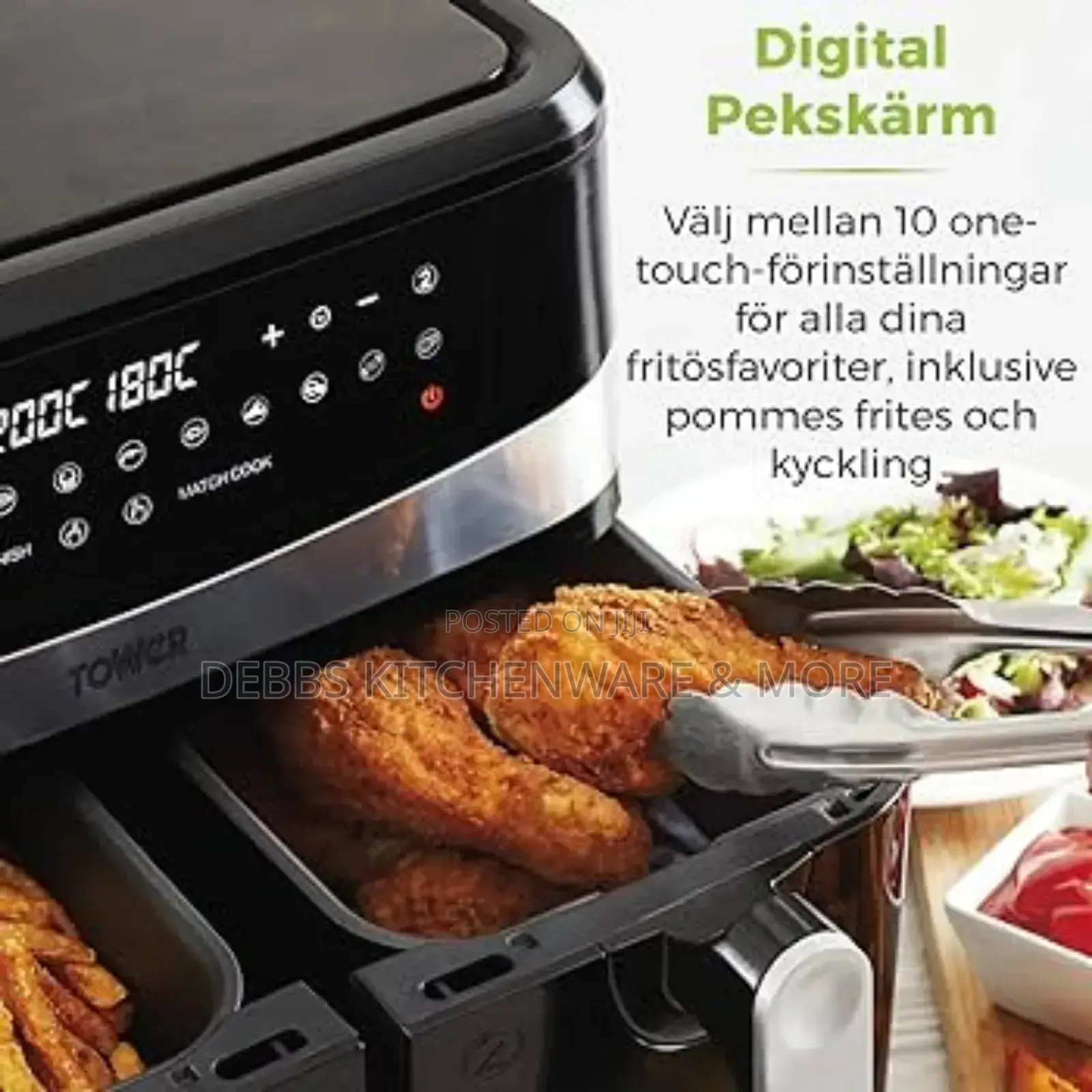 9litre Tower Air Fryer