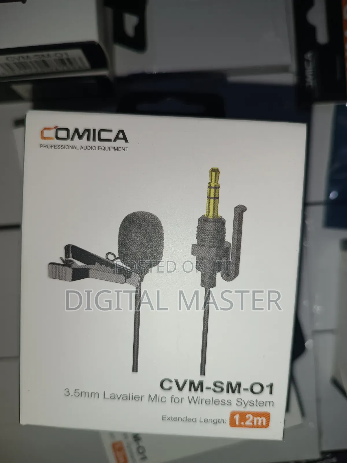 Lapel Microphone For Wireless Mic System (Comica Cvm-sm-01)