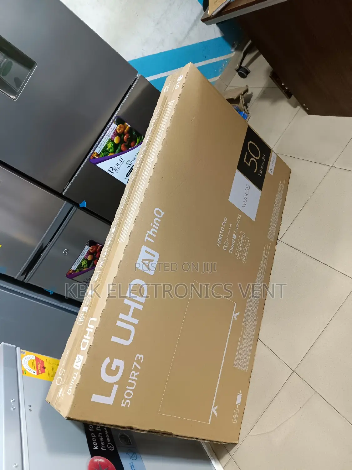 Lg 50" Smart Uhd Satellite Digital Led Tv