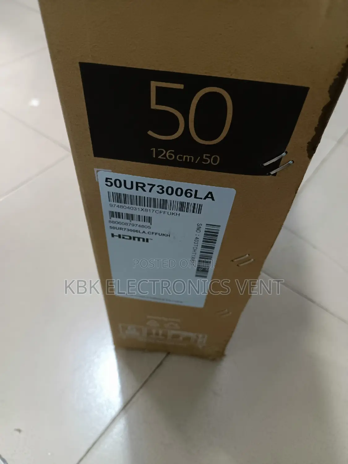 Lg 50" Smart Uhd Satellite Digital Led Tv