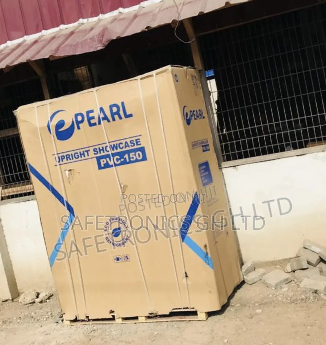 Lastest Pearl Display 3 Doors Glass PVC-150 Electric Fridge