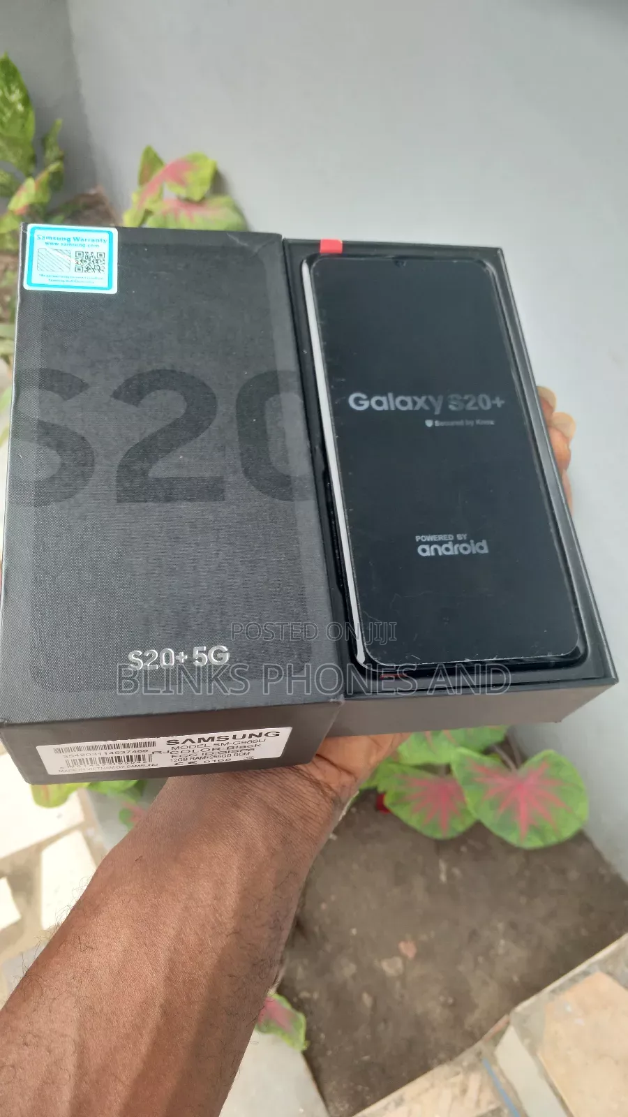 New Samsung Galaxy S20+ 5G 256 GB Black