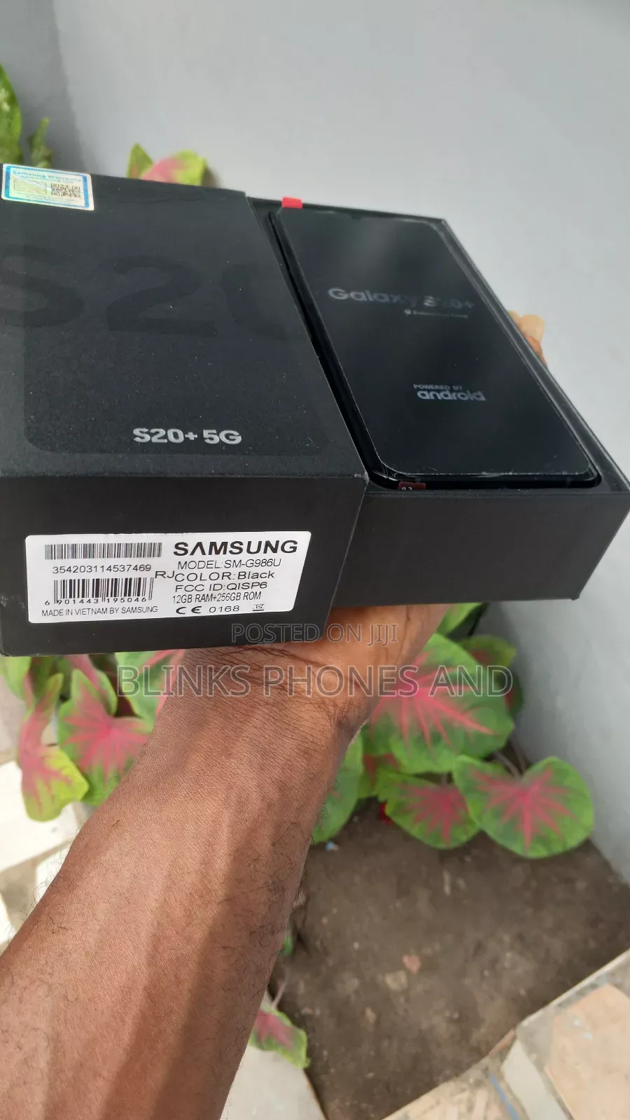 New Samsung Galaxy S20+ 5G 256 GB Black