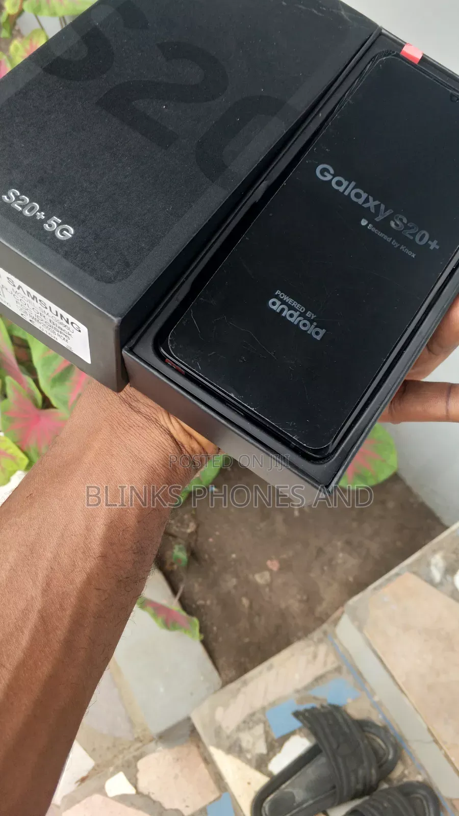 New Samsung Galaxy S20+ 5G 256 GB Black