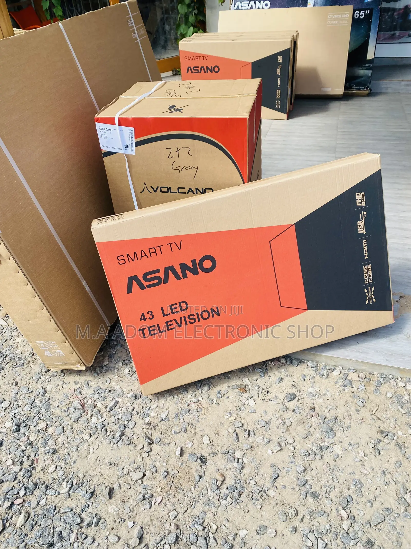 Quality Asano 43 Inch Digital Satellite Led Television.