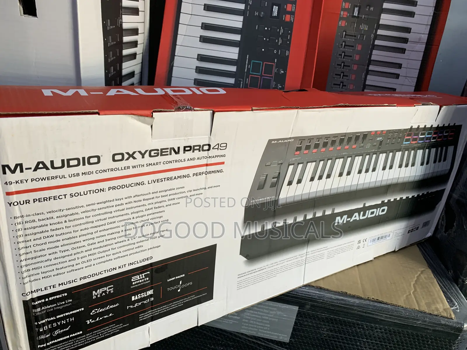 M-Audio Oxygen Pro-49 49 Key Usb Midi Controller