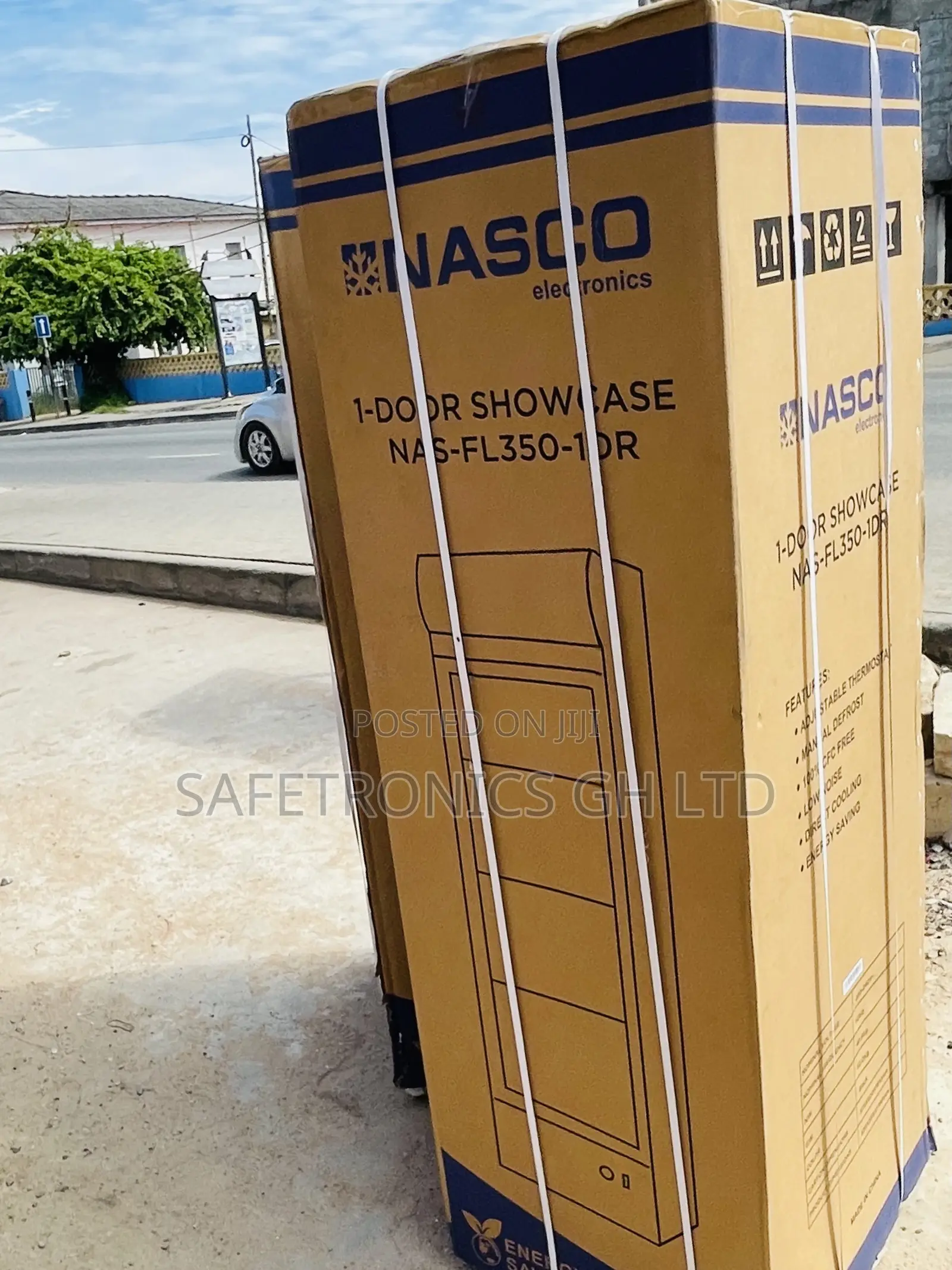 Quality Glass Singledoor Nas-Fl350-1dr Display Fridge