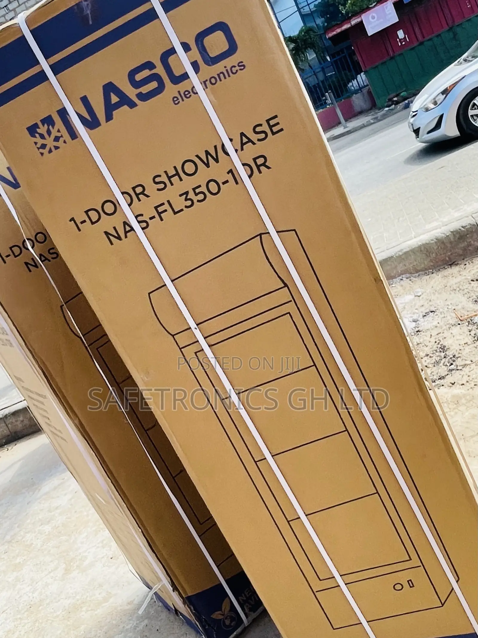 Reliable Display Singledoor Glass Nas-Fl350-1dr Fridge