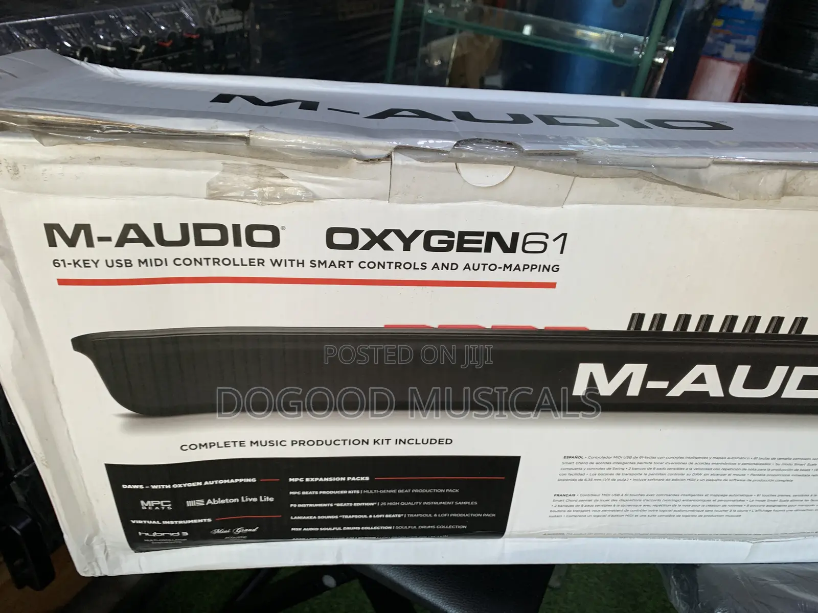 M-Audio Oxygen-61 USB Midi Keyboard Controller