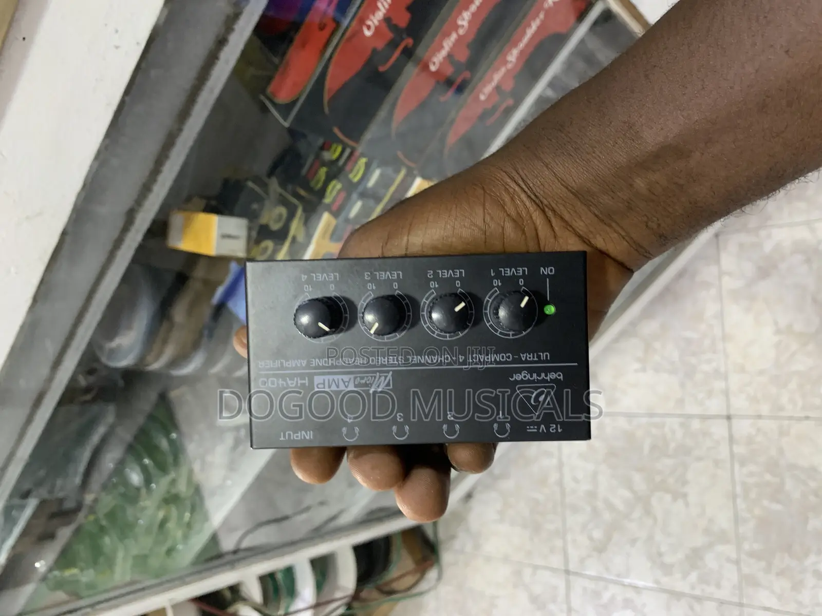 Behringer HA-400 Ultra Compact 4-Channel Headphone Amplifier